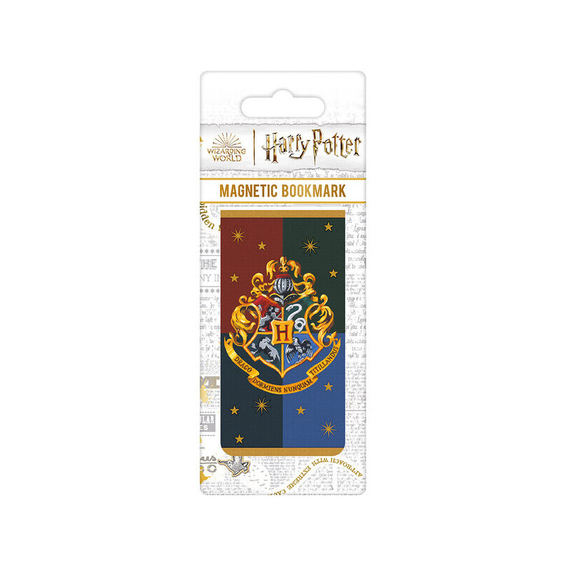 Harry Potter - Marque-page magnétique Hogwarts Crest