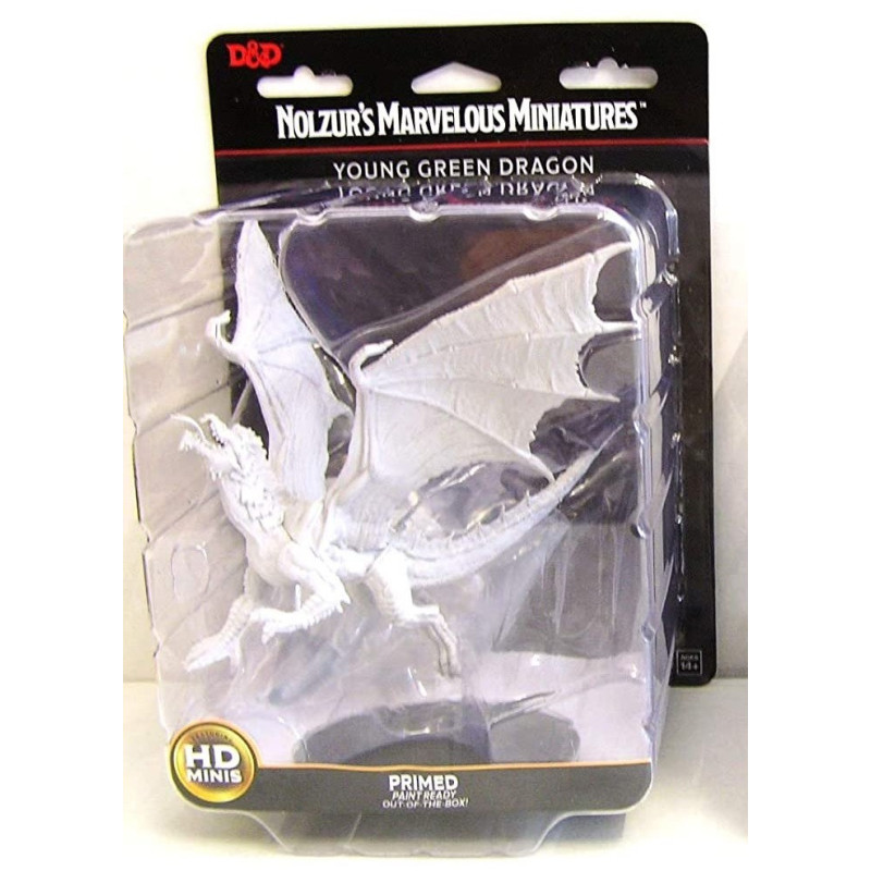 Dungeons & Dragons: Nolzur’s Marvelous - Figurine miniature à peindre Young Green Dragon