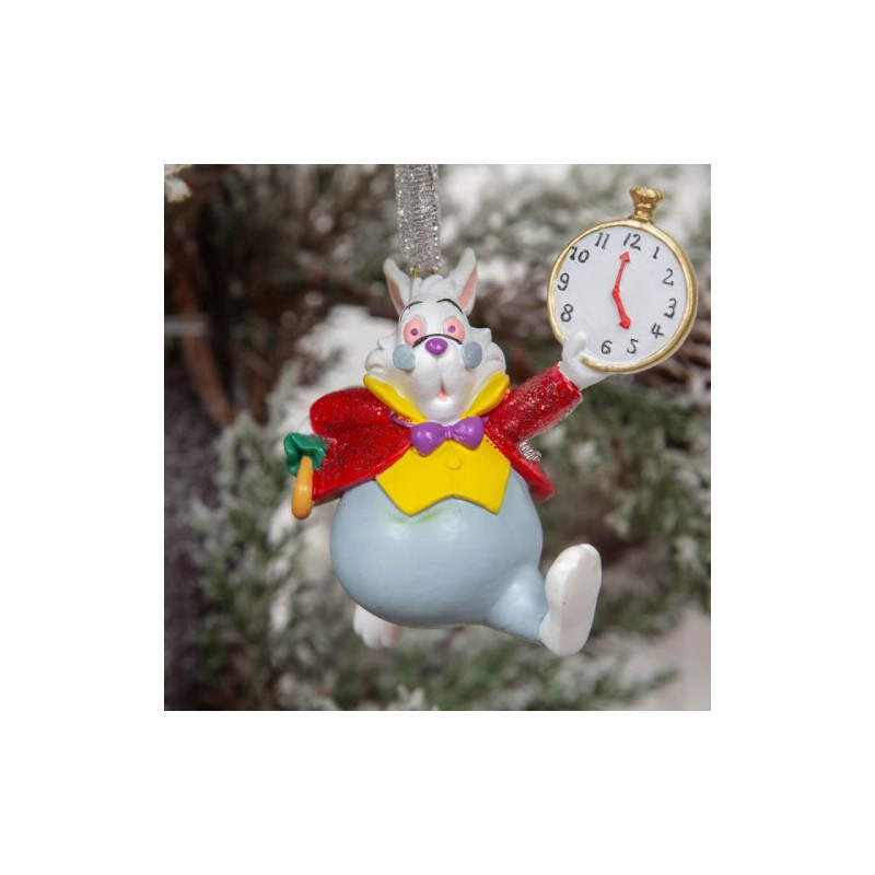 Disney : Alice au Pays des Merveilles - Set de 4 ornements sapin