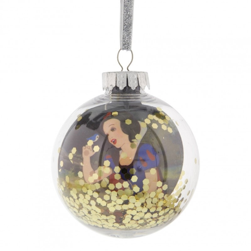 Disney : Blanche-Neige - Ornement boule de sapin sequins