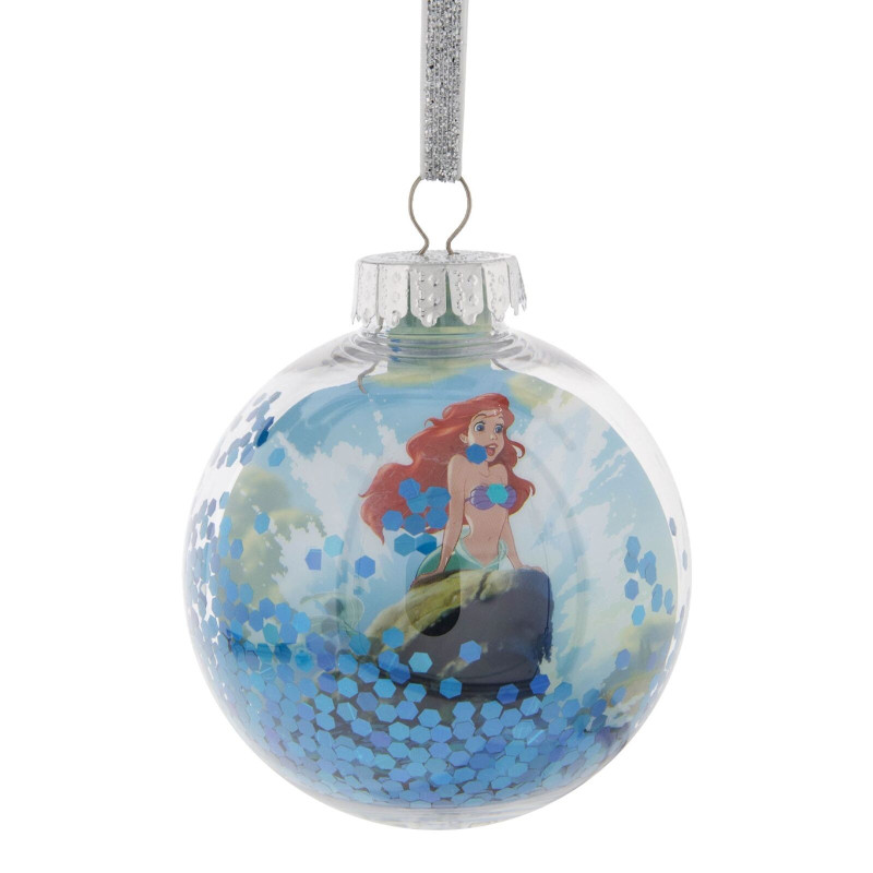 Disney : La Petite Sirène - Ornement boule de sapin sequins Ariel