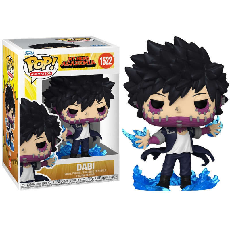 My Hero Academia - Pop! - Dabi with Flames n°1522 BOITE ABIMEE  