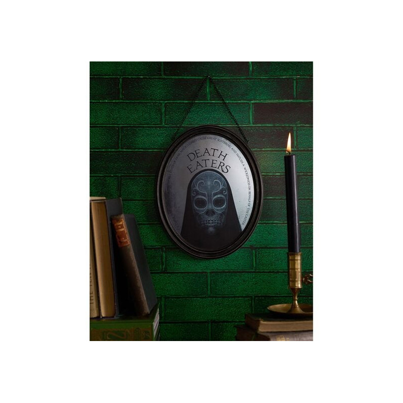 Harry Potter - Panneau plaque miroir Death Eater