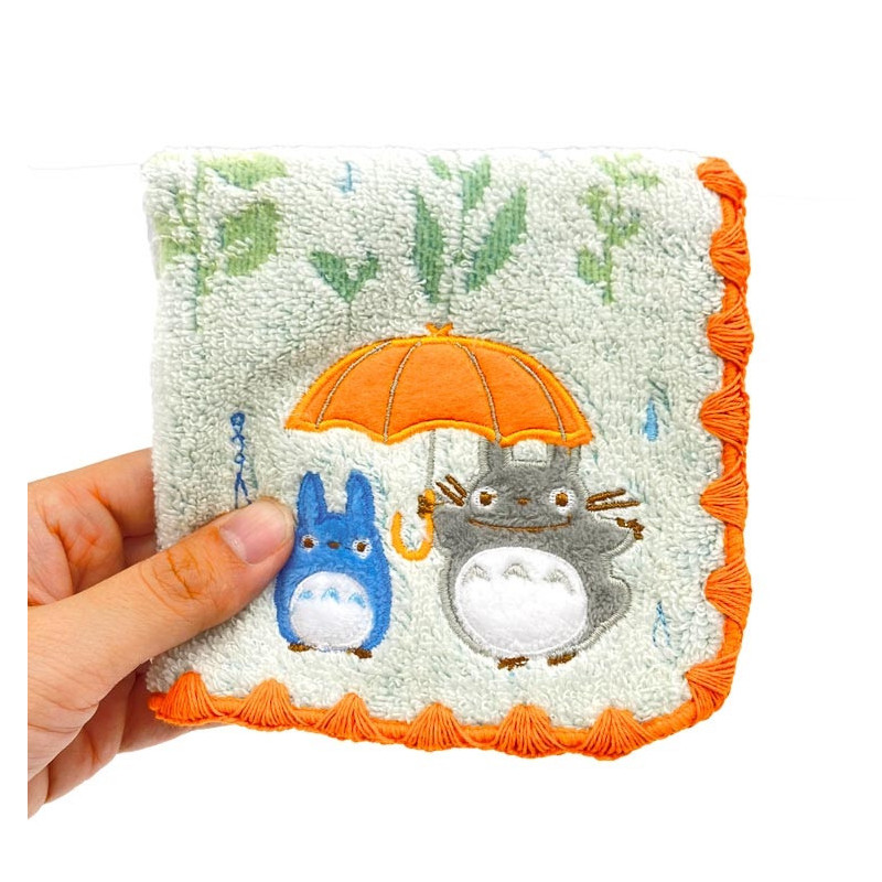 Mon voisin Totoro - Serviette Sous la Pluie 25 x 25 cm