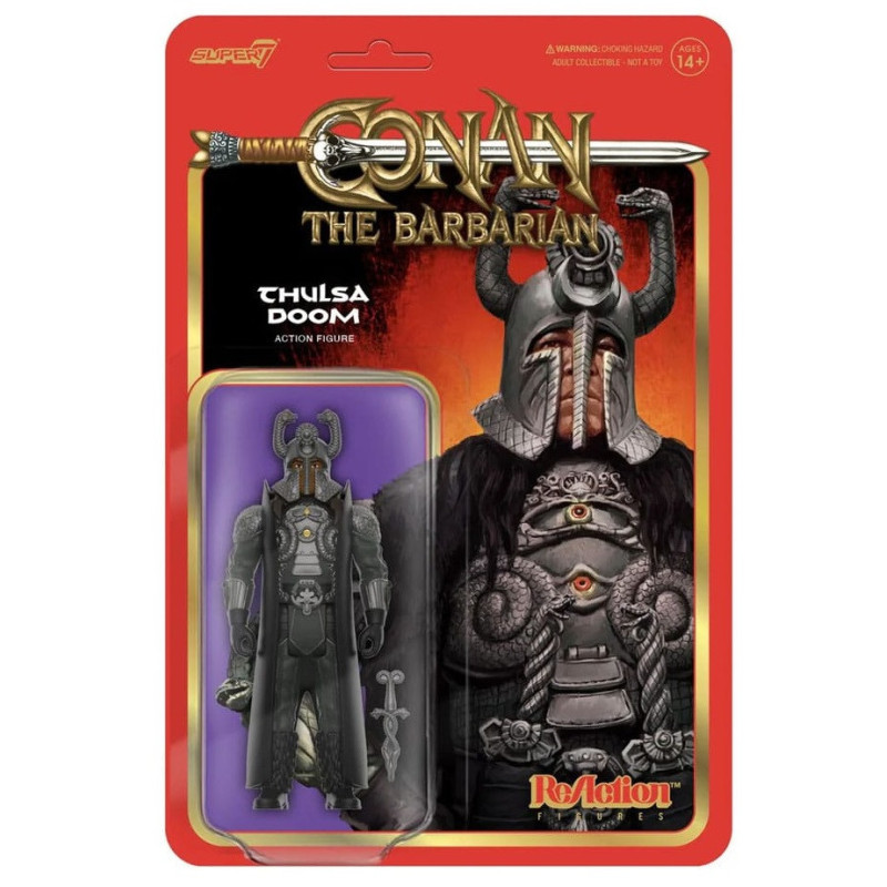 Conan le Barbare - Figurine ReAction Wave 01 Thulsa Doom 10 cm