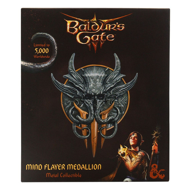 NOVEMBRE 2024 : Dungeons & Dragons - Médaillon Baldur's Gate III 5000 exemplaires