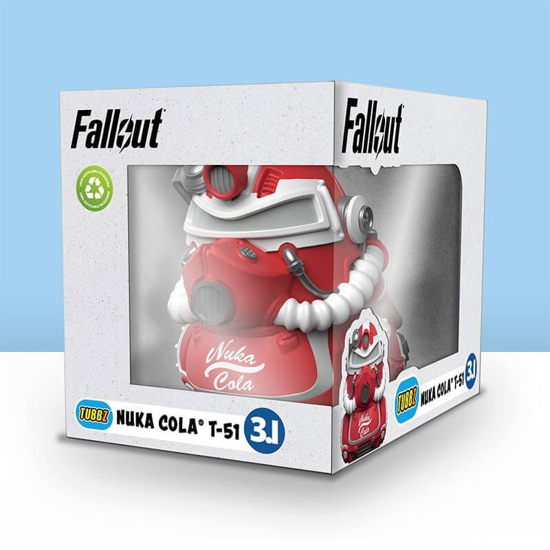 Fallout - Figurine canard TUBBZ Nuka Cola T-51 10 cm