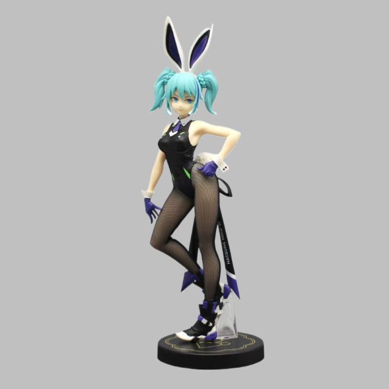 Hatsune Miku - Figurine BiCute Bunnies Street Violet Color Ver. 30 cm