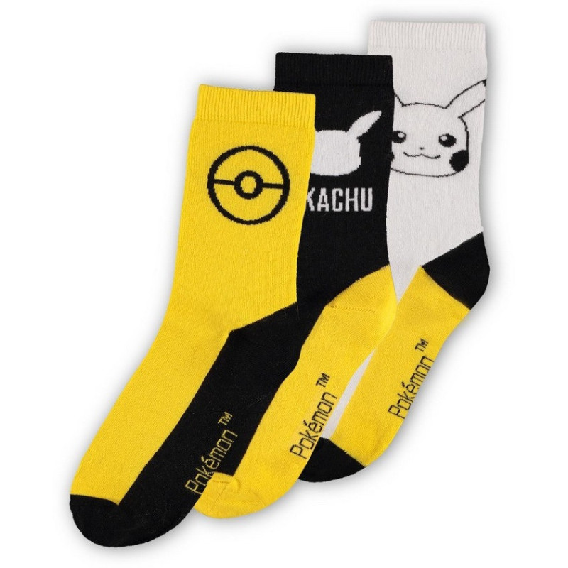 Pokemon - Chaussettes Pikachu 43/46