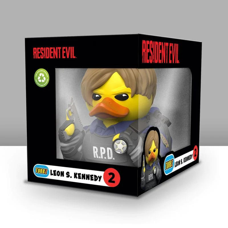 Resident Evil - Figurine canard TUBBZ Leon S. Kennedy 9 cm