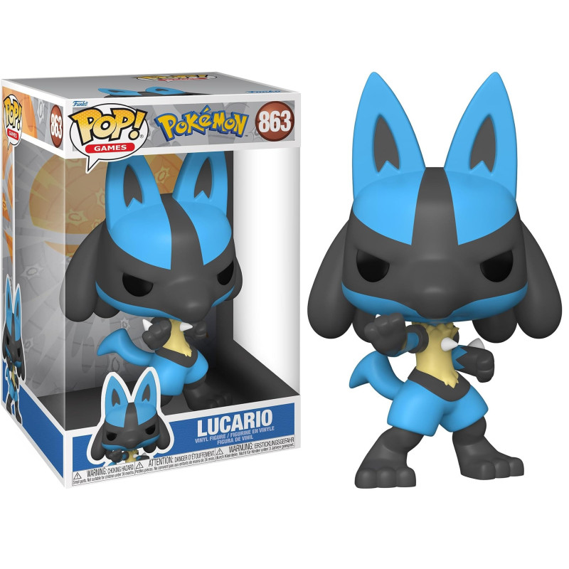 Pokemon - Pop! - Jumbo 25 cm Lucario n°863