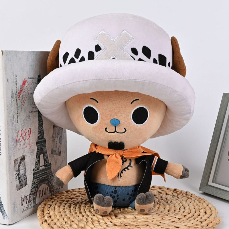 OCTOBRE 2024 : One Piece - Peluche Tony Tony Chopper x Trafalgar Law New World Ver. 20 cm