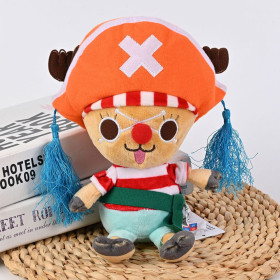 One Piece - Peluche Tony Tony Chopper x Buggy 20 cm