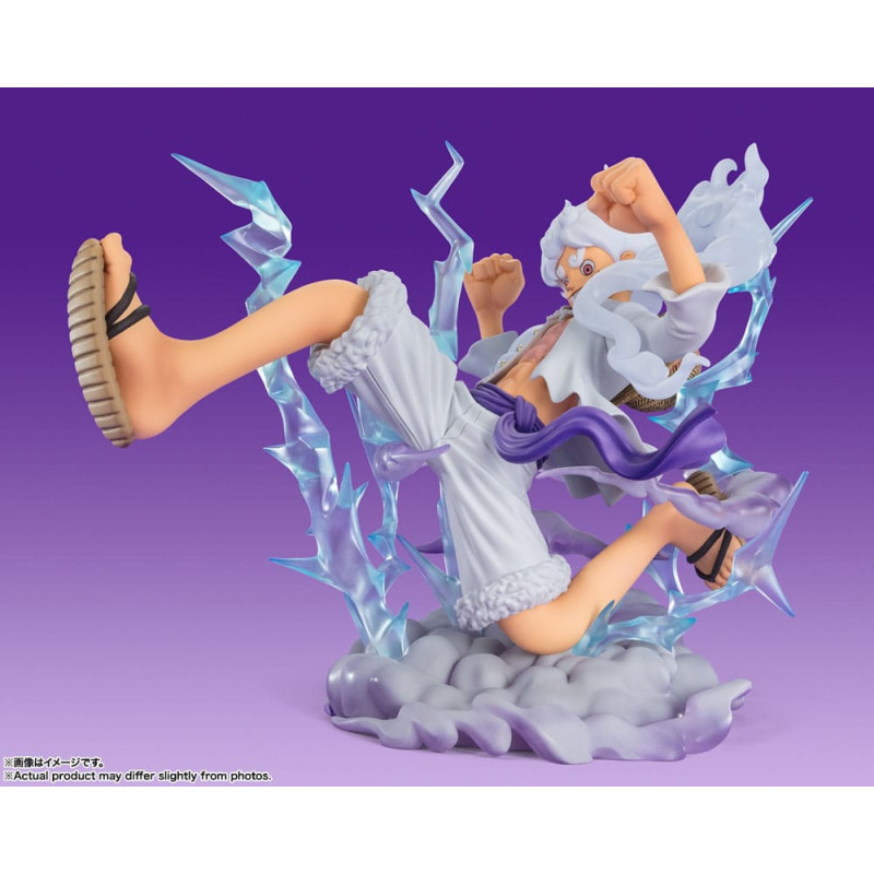 AVRIL 2025 : One Piece - Figurine Figuarts ZERO (Extra Battle) Monkey D. Luffy Gear 5 Gigant 30 cm (réédition)