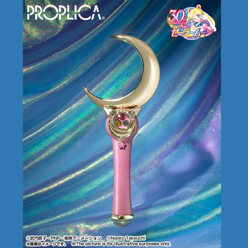 Sailor Moon - Réplique Proplica Moon Stick Brilliant Color Edition 26 cm