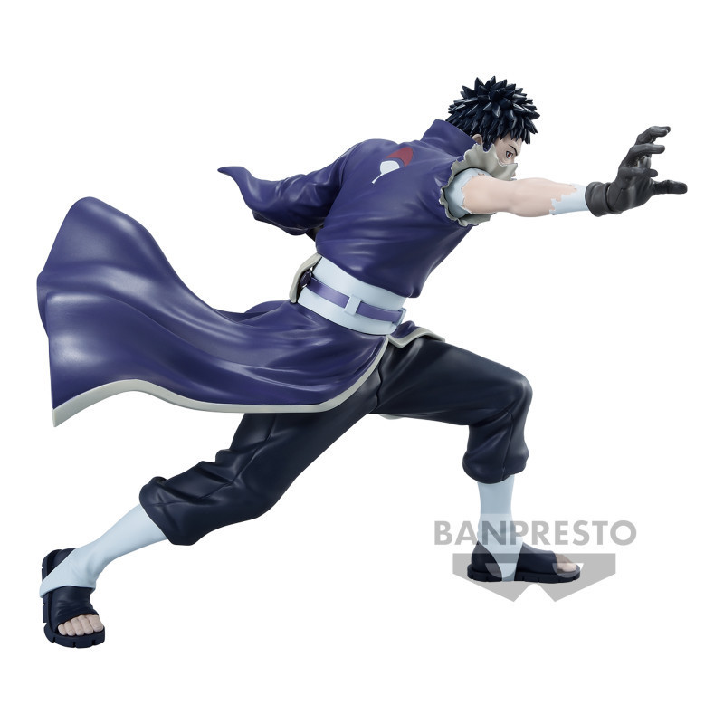 Naruto Shippuden - Figurine Vibration Stars : Uchiha Obito 14 cm BOITE OUVERTE 