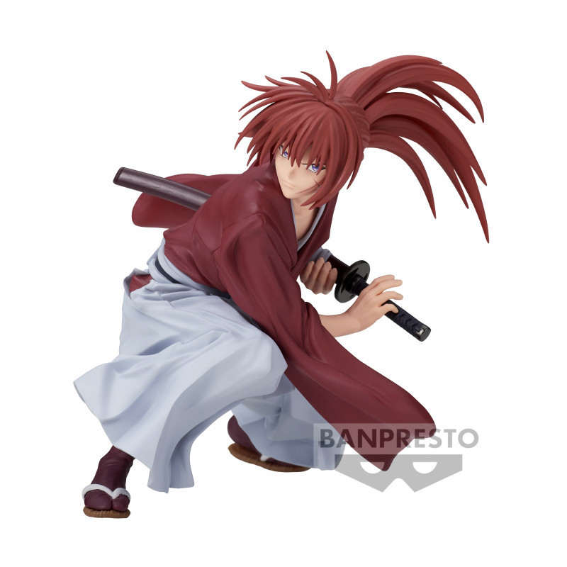 Ruroni Kenshin - Figurine Vibration Stars : Kenshin Himura 12 cm 