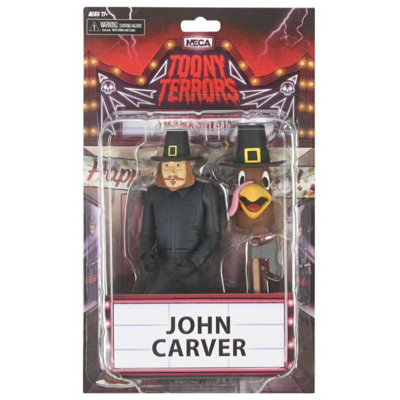 NOVEMBRE 2024 : Thanksgiving - Figurine Toony Terrors John Carver 15 cm