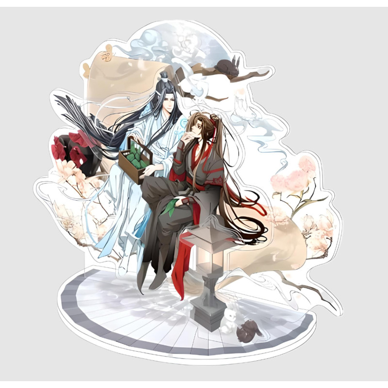 Grandmaster of Demonic Cultivation - Figurine acrylique Wei Wuxian & Lan Wangji Sweet Flags Waving in Wind