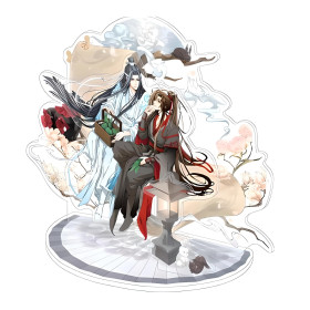 Grandmaster of Demonic Cultivation - Figurine acrylique Wei Wuxian & Lan Wangji Sweet Flags Waving in Wind