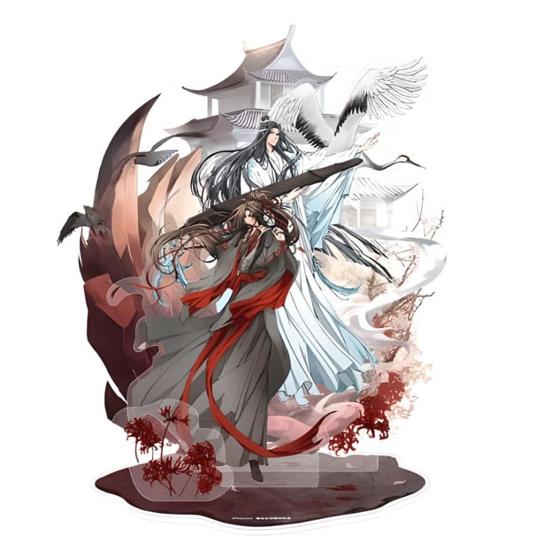 FIN 2024 : Grandmaster of Demonic Cultivation - Figurine acrylique Wei Wuxian & Lan Wangji 4th Anniversary