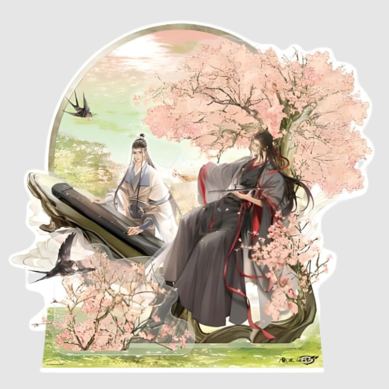 Grandmaster of Demonic Cultivation - Figurine acrylique Spring Season Series Wei Wuxian & Lan Wangji