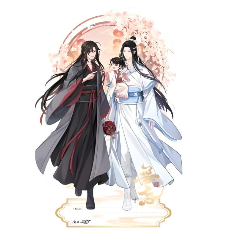 FIN 2024 : Grandmaster of Demonic Cultivation - Figurine acrylique Wei Wuxian & Lan Wangji Wu Wang Ver. 21 cm