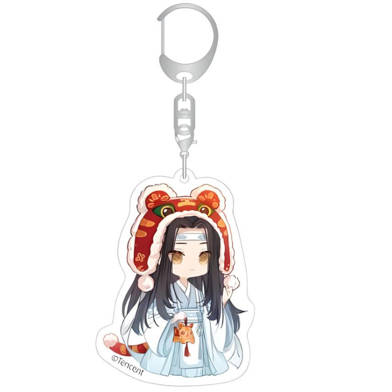 FIN 2024 : Grandmaster of Demonic Cultivation - Porte-clé Lan Wangji Chibi Style 7 cm