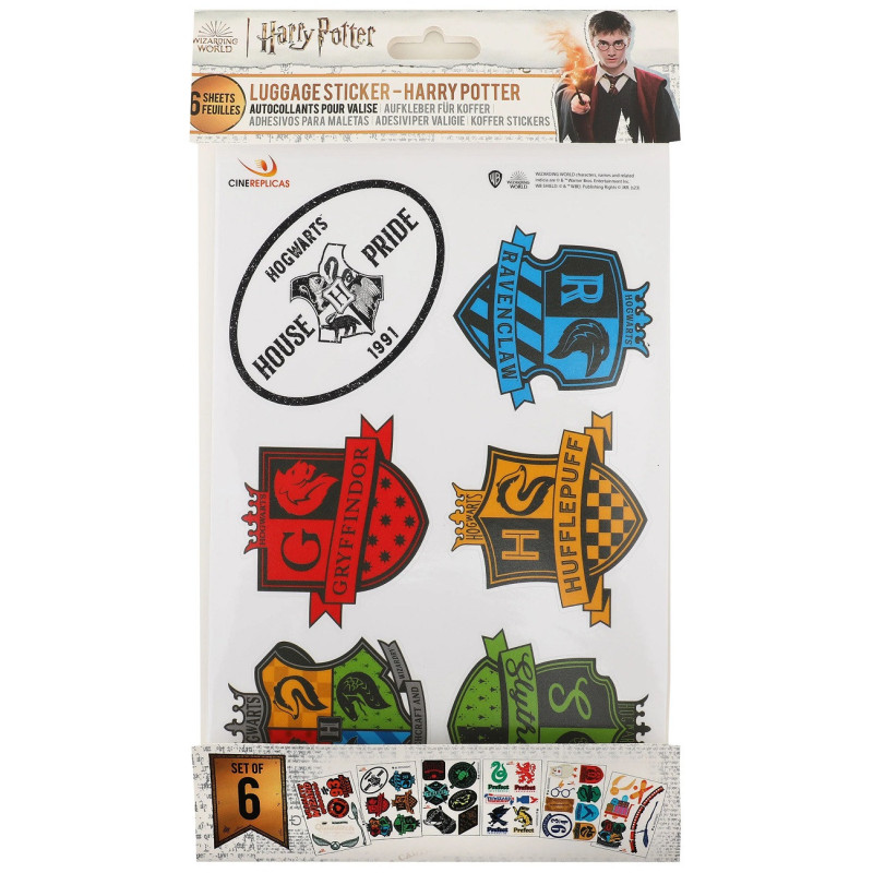 Harry Potter - Set de 36 stickers autocollants de voyage