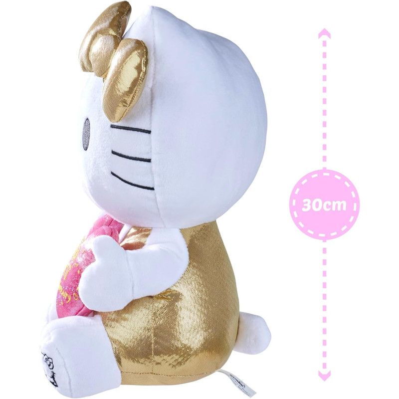 Hello Kitty - Peluche 30 cm Coffret 50th Anniversary