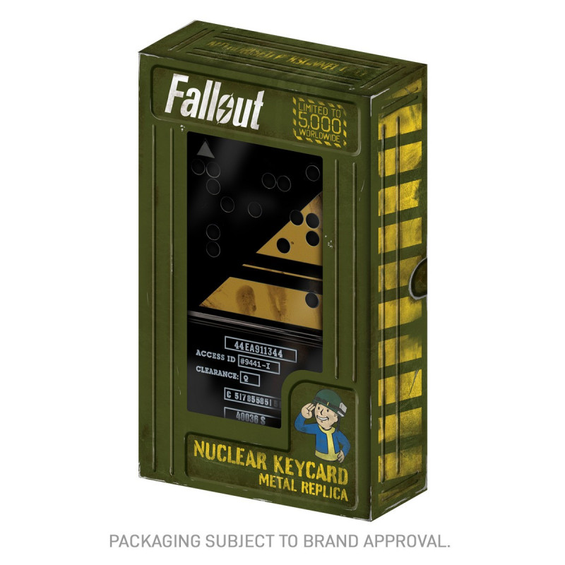 Fallout - Réplique Nuclear Keycard 5000 exemplaires