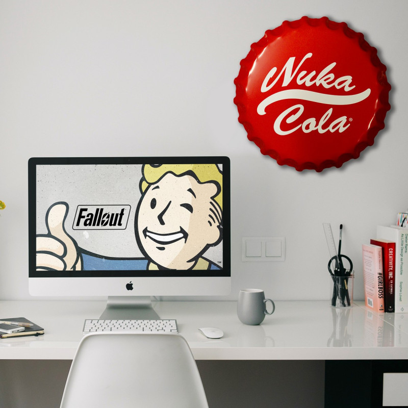 Fallout - Panneau métallique Nuka-Cola Bottle Cap