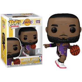 NBA - Pop! - Lakers Uniform Lebron James n°172 BOITE ABIMEE  