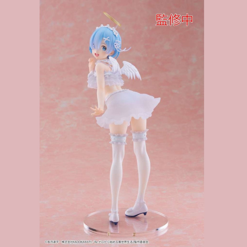 JANVIER 2025 : Re:Zero - Figurine Rem Pretty Angel 15 cm