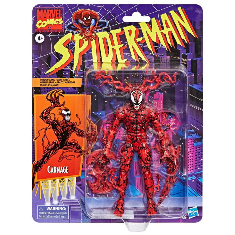 Marvel Legends Spider-Man - Figurine Carnage 15 cm