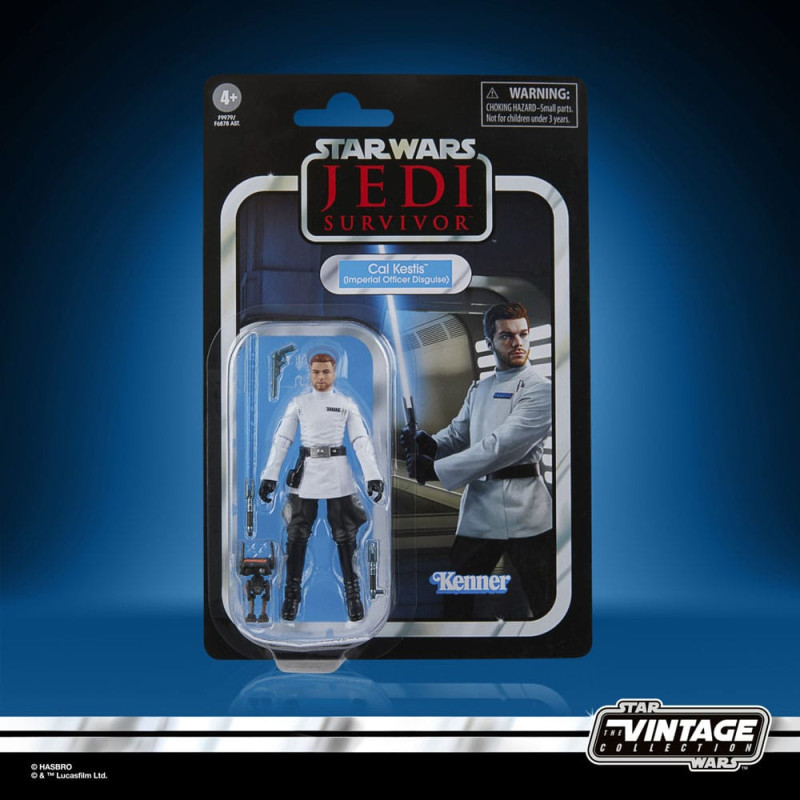 Star Wars Jedi: Survivor - Figurine Vintage 9 cm Cal Kestis (Imperial Officer Disguise)