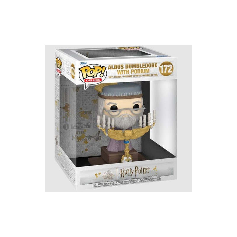 Harry Potter - Pop! - Dumbledore with Podium 12 cm n°172