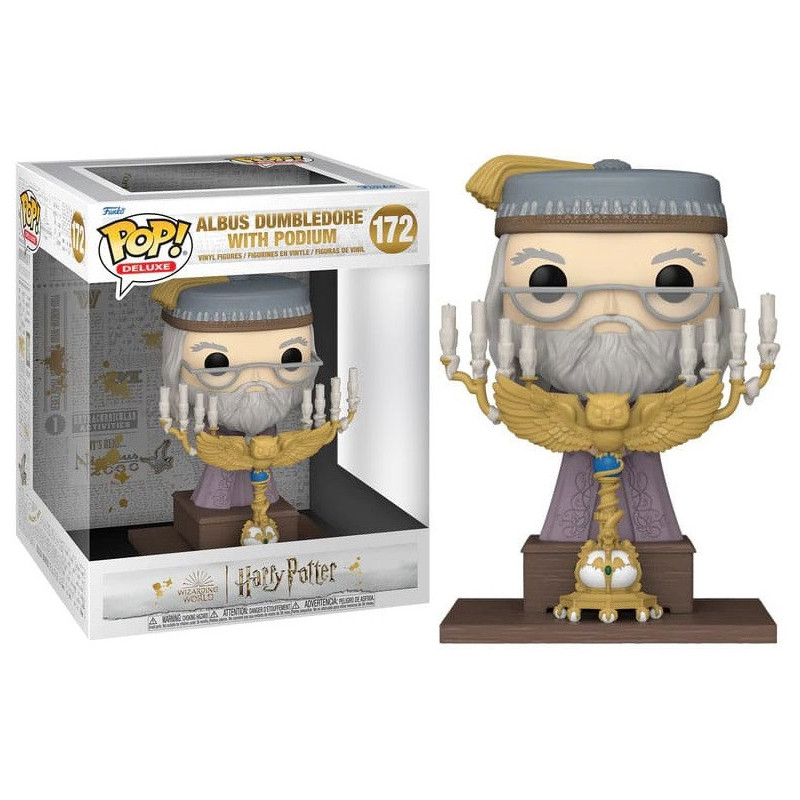 Harry Potter - Pop! - Dumbledore with Podium 12 cm n°172