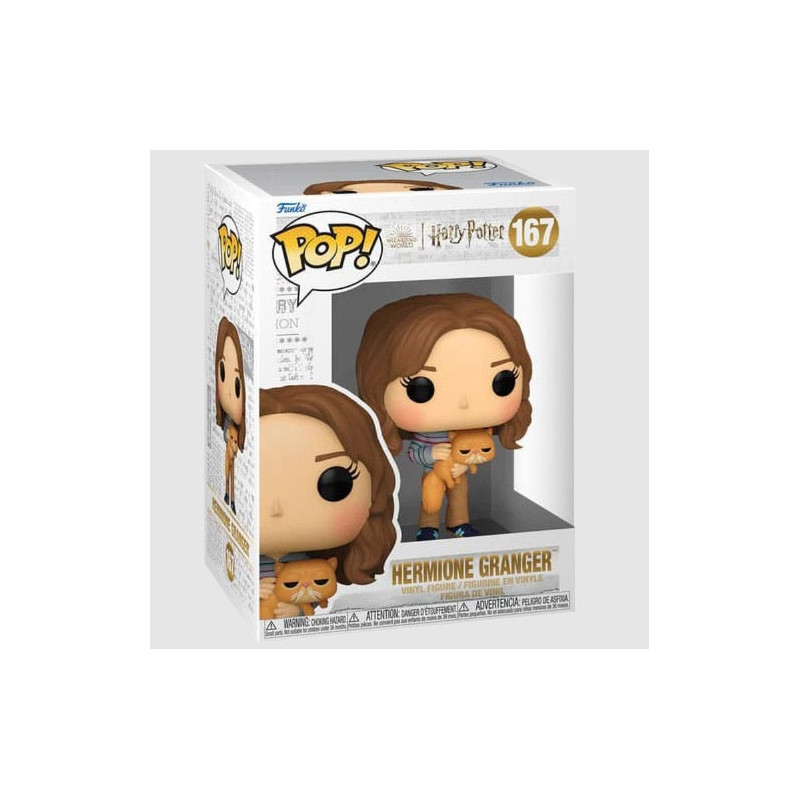 ÉTÉ 2024 : Harry Potter - Pop! - Hermione Granger with Crookshanks n°167