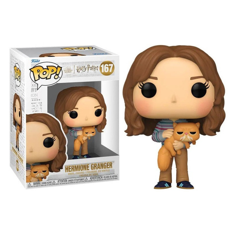 ÉTÉ 2024 : Harry Potter - Pop! - Hermione Granger with Crookshanks n°167