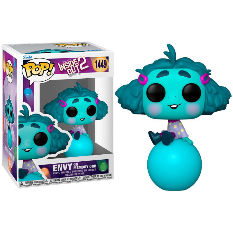 Disney / Pixar - Pop! Inside Out 2 - Envy on Memory orb n°1449 