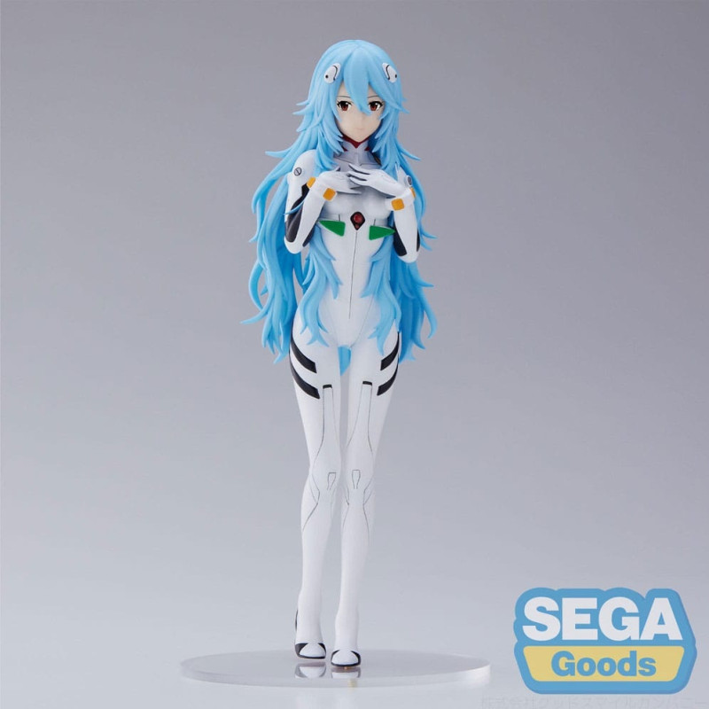 Evangelion 3.0+1.0 - Figurine SPM Rei Ayanami Long Hair Ver. (re-run) 21 cm