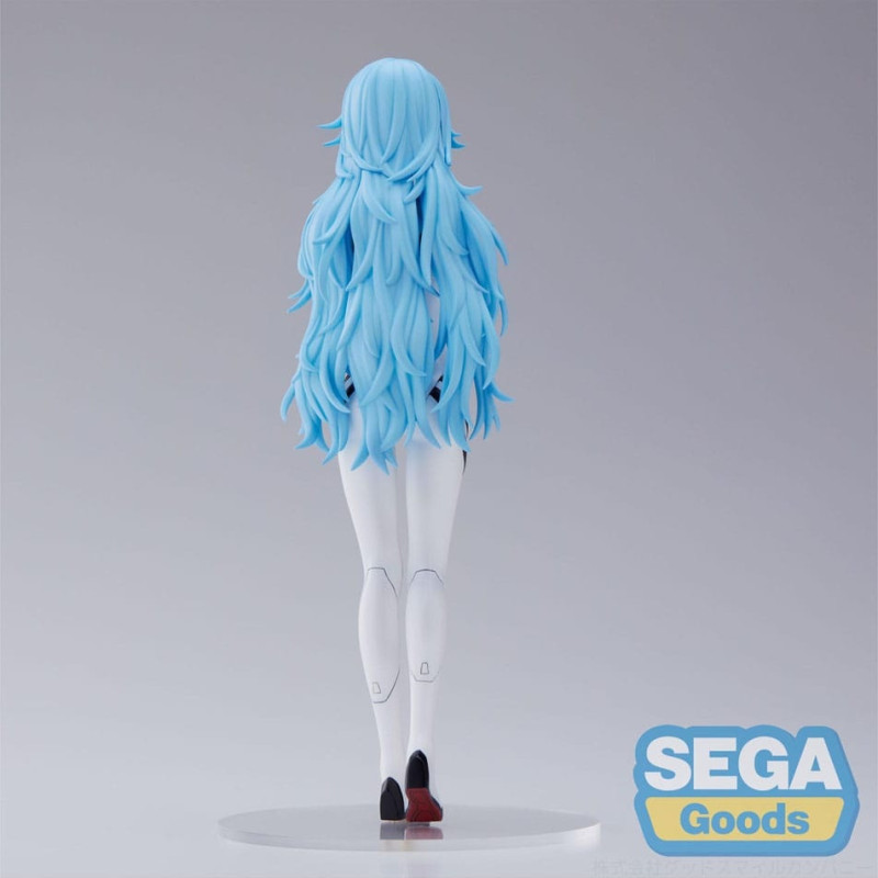 Evangelion 3.0+1.0 - Figurine SPM Rei Ayanami Long Hair Ver. (re-run) 21 cm 