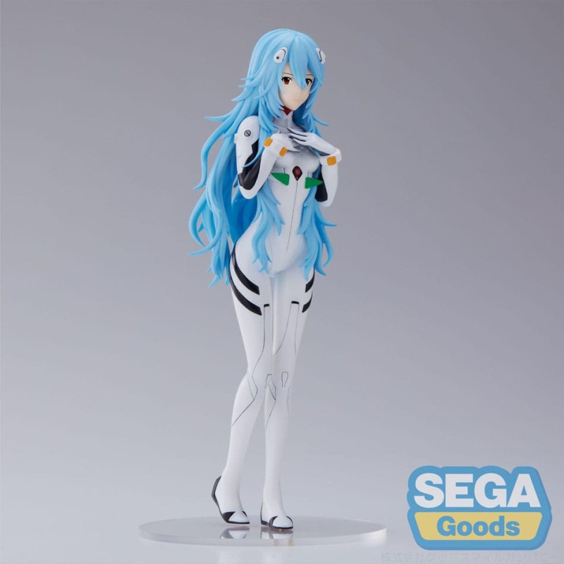 Evangelion 3.0+1.0 - Figurine SPM Rei Ayanami Long Hair Ver. (re-run) 21 cm 