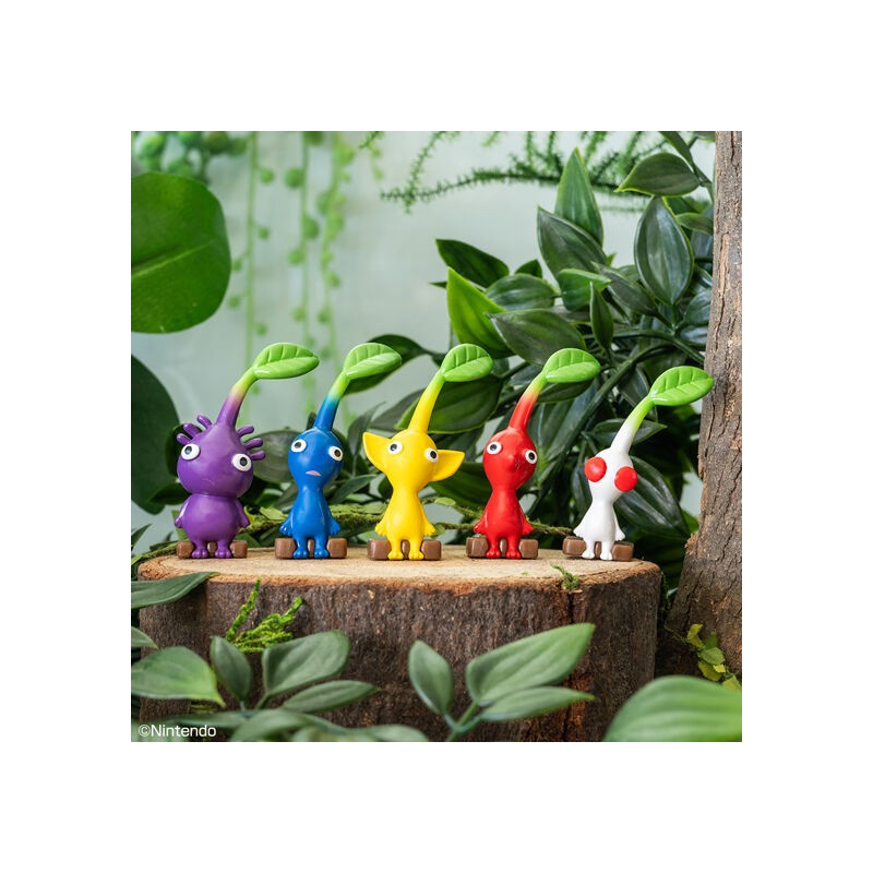 Pikmin - Bombe de bain + figurine 1 EXEMPLAIRE ALEATOIRE