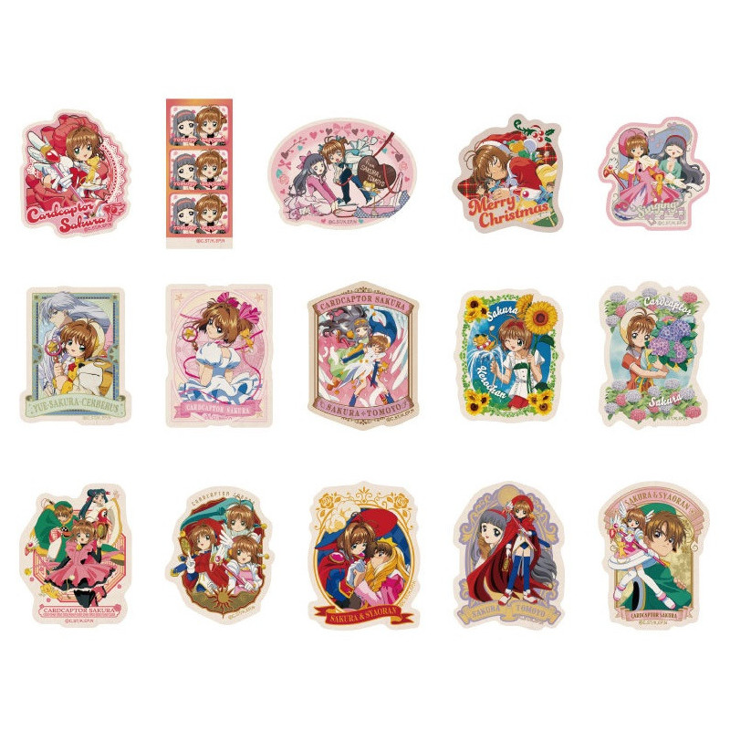 CardCaptor Sakura - 2 Travel Stickers Collection 1 EXEMPLAIRE ALEATOIRE