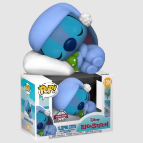 DÉCEMBRE 2024 : Disney: Lilo & Stitch - Pop! - Sleeping Stitch n°1050 exclusive