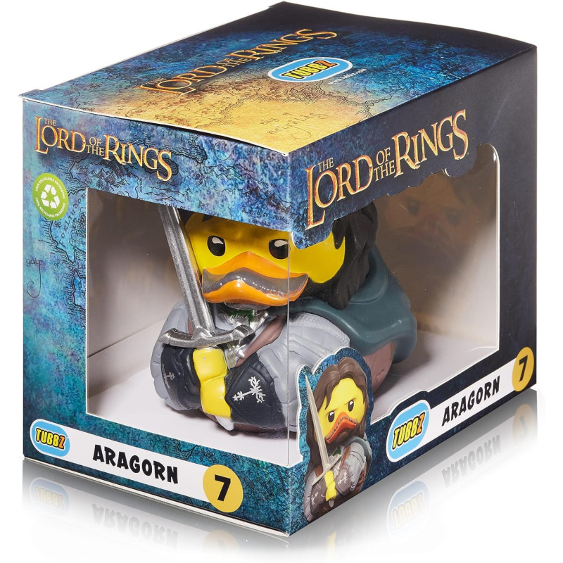 Lord of the Rings - Canard de bain Tubbz Aragorn Boxed Edition 10 cm