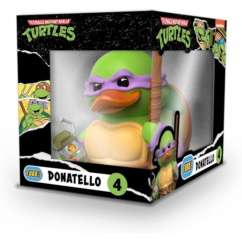 Tortues Ninja - TMNT - Canard de bain Tubbz Donatello Boxed Edition 10 cm