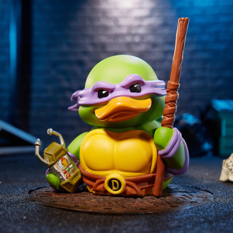 Tortues Ninja - TMNT - Canard de bain Tubbz Donatello Boxed Edition 10 cm